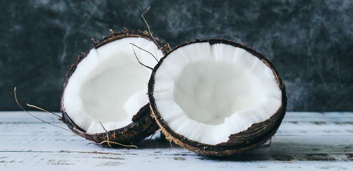 coconut cut in 2